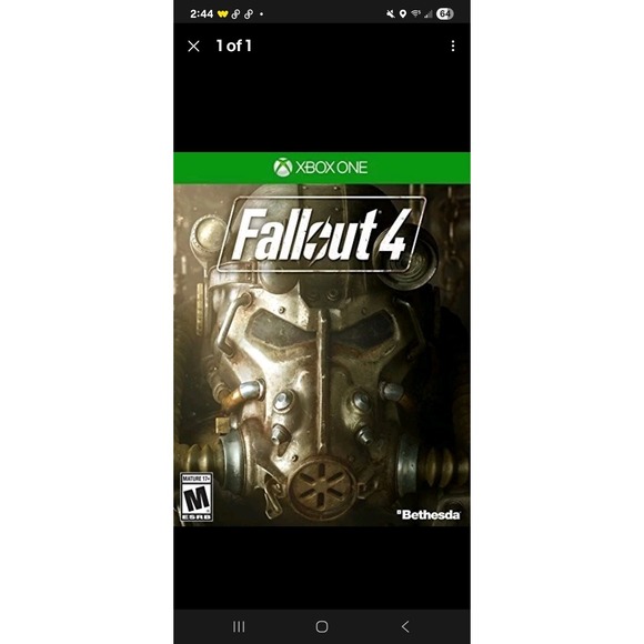 Fallout 4 - Microsoft‎ Xbox One No Insert - Picture 1 of 2
